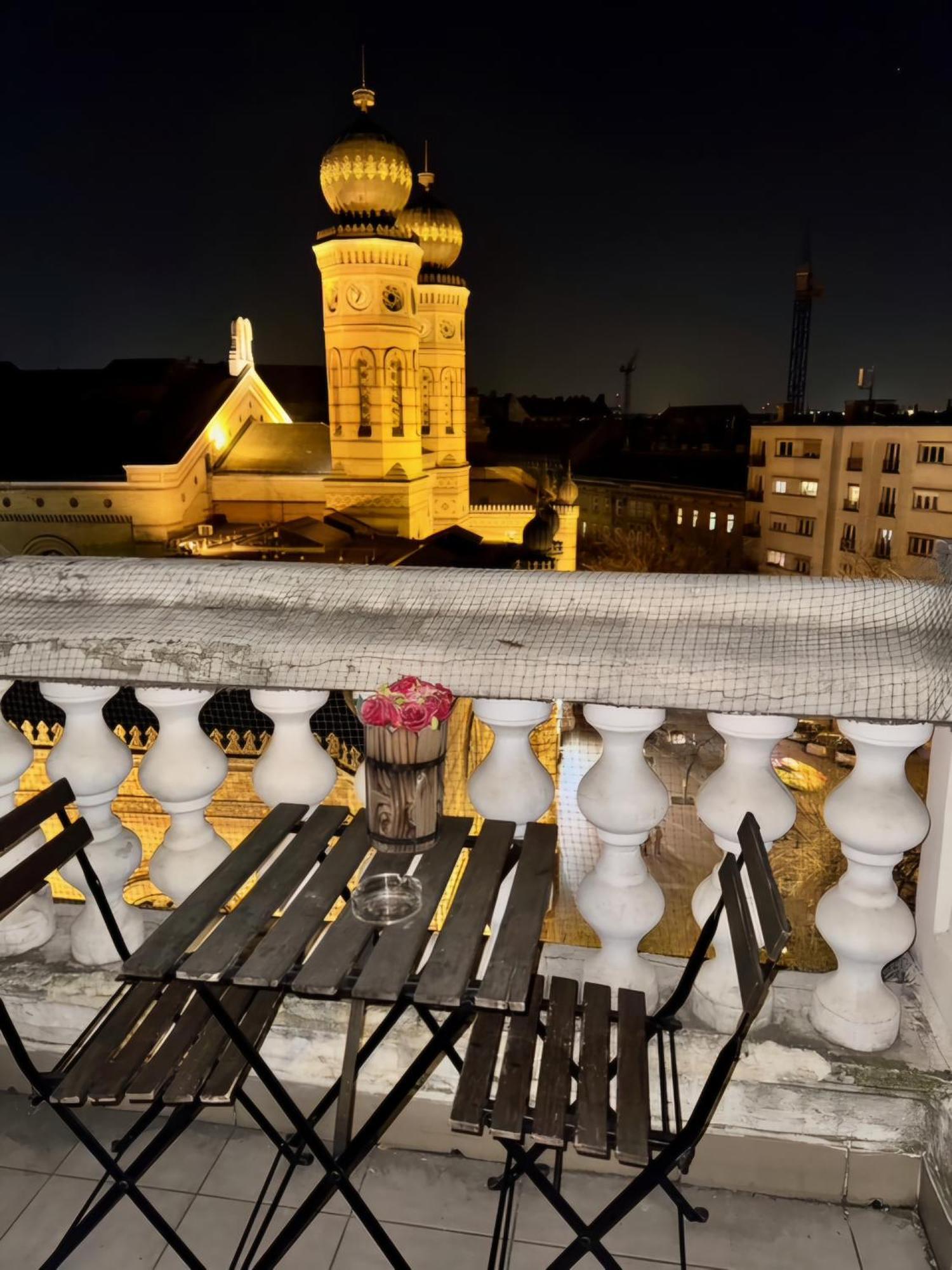 Synagogue view residence Budapest Exterior foto